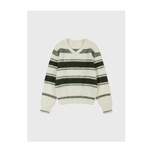 ヒョンジンが着用しているLOW CLASSICのニット