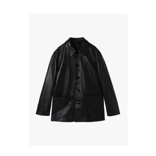 窪塚洋介が着用しているagnès b.のレザージャケット