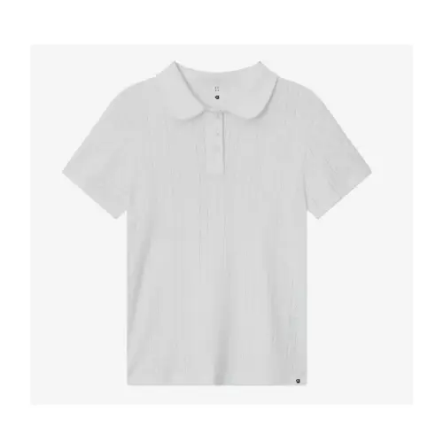 出口夏希が着用しているOHESHIOのポロシャツ