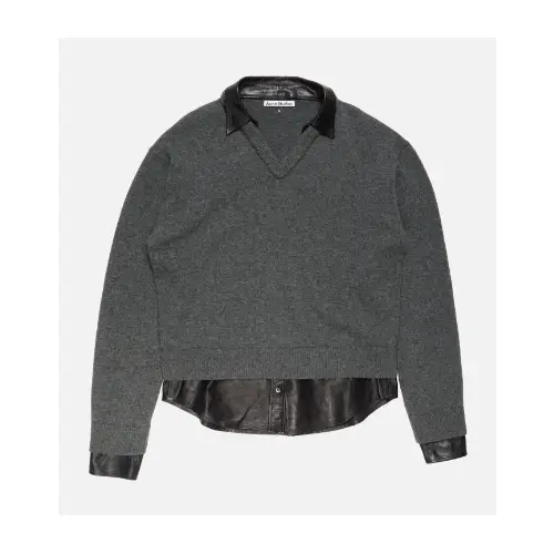 スンミンが着用しているAcne Studiosのニット