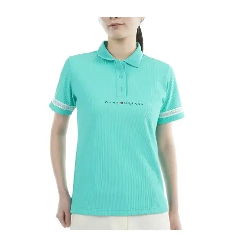 吉田優利が着用しているTommy Hilfiger Golfのポロシャツ