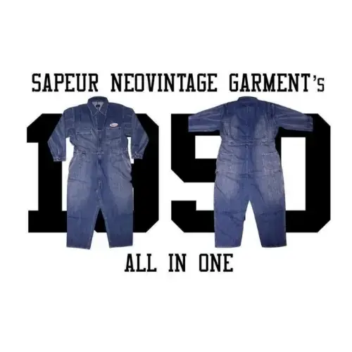 増田貴久が着用しているSAPEurのオーバーオール・つなぎ