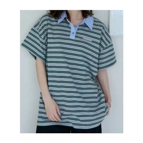 中町綾が着用しているJUST A NOONのポロシャツ
