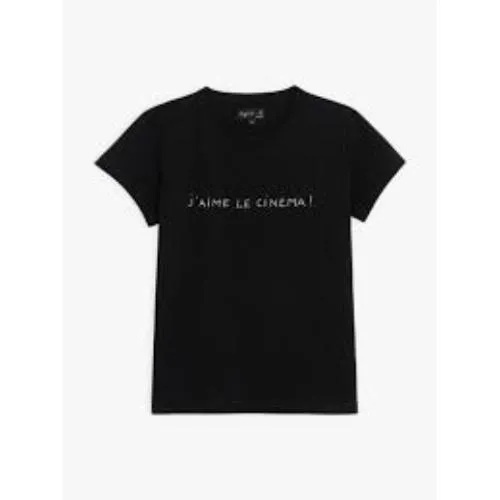 花澤香菜が着用しているagnès b.のTシャツ