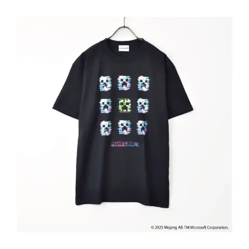 てつやが着用しているMinecraftのTシャツ