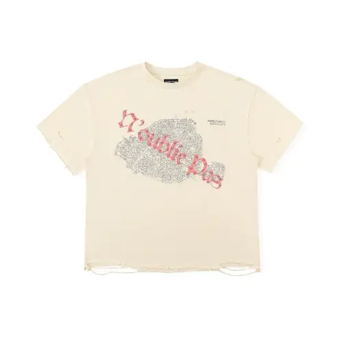 RYUHEIが着用しているN’oublie PasのTシャツ