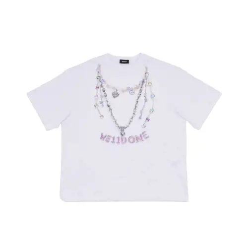 MANATOが着用しているWE11DONEのTシャツ