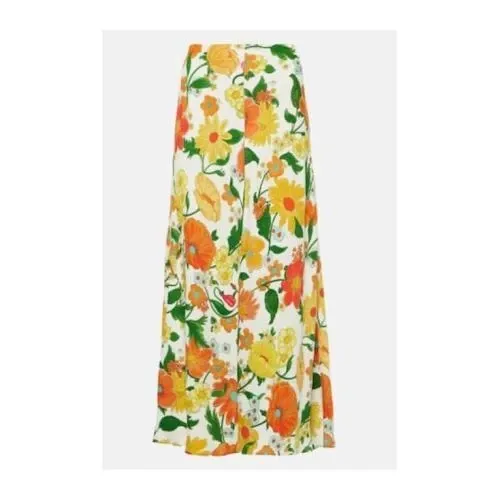 秋*桜様 ステラマッカートニー　ロングスカート　ジャガード　花柄 芸能人が着用している「Stella McCartney（ステラ マッカートニー
