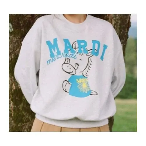 Mardi Mercredi マルディ　紗栄子　スウェット　トレーナー 紗栄子が着用している「Mardi Mercredi（マルディメクルディ）」の